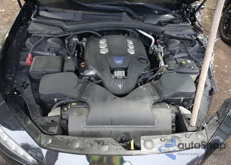 2016 Maserati Ghibli S из США, поврежденный, VIN ZAM57RSA1G1169679